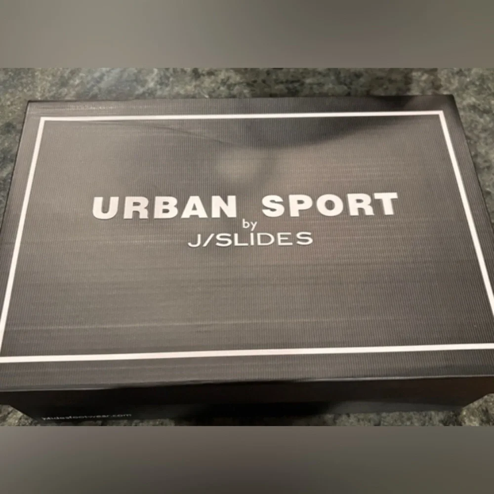 Women's J/Slides Sneakers, White & black, various sizes